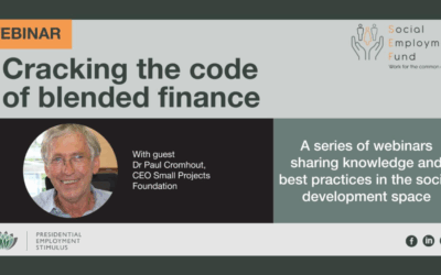 Cracking the code of blended finance with Dr Paul Cromhout, CEO of Small Projects Foundation.